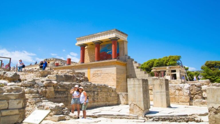 Heraklion: Knossos & Archeol. Museum E-Tickets & City Audios