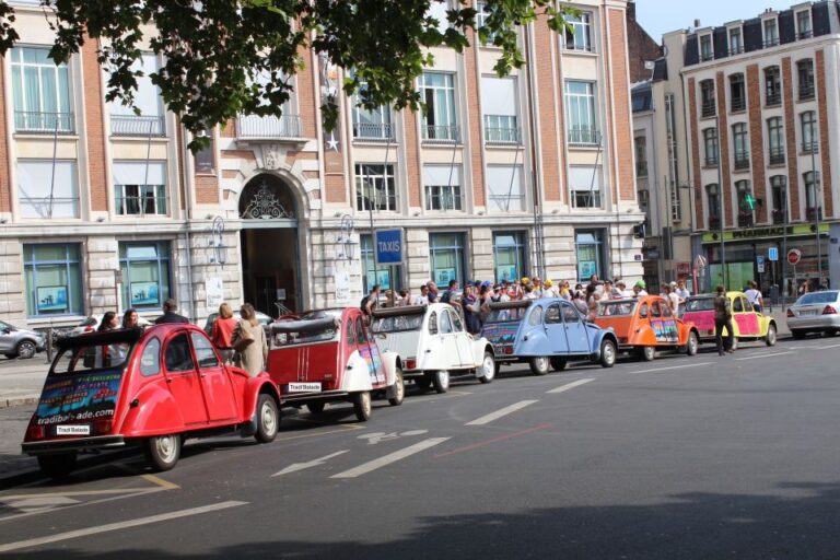 Lille Driving Tour by Convertible Citroen 2CV