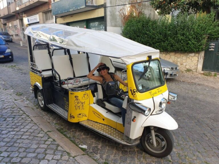 Lisbon: Half-day Sightseeing Tuk Tour