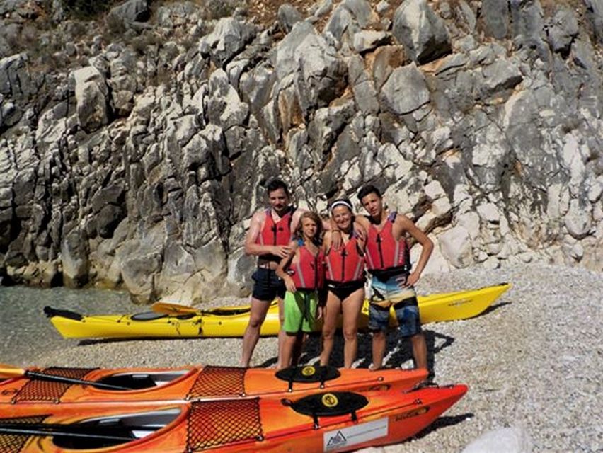 Mikros Gialos: Lefkada Guided Kayak Tour With Refreshments - Tour Details