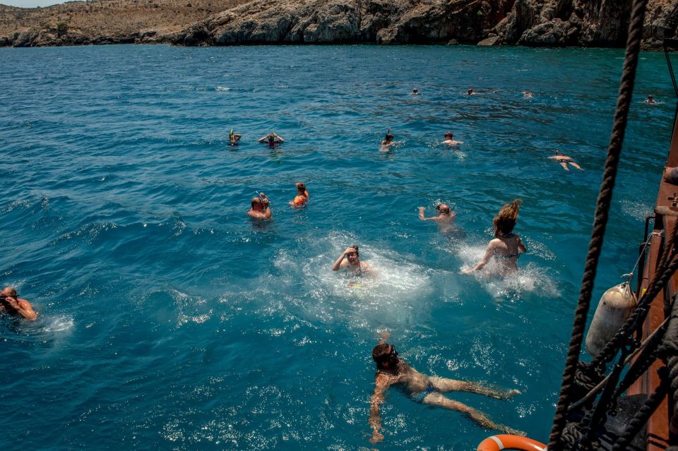 Rethymno: Pirate Boat Cruise With Swimming Stops - Activity Overview