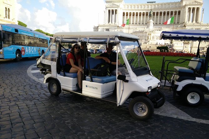 Rome Must See Golf Cart Tour: Pantheon Navona & Trevi Fountain - Tour Overview