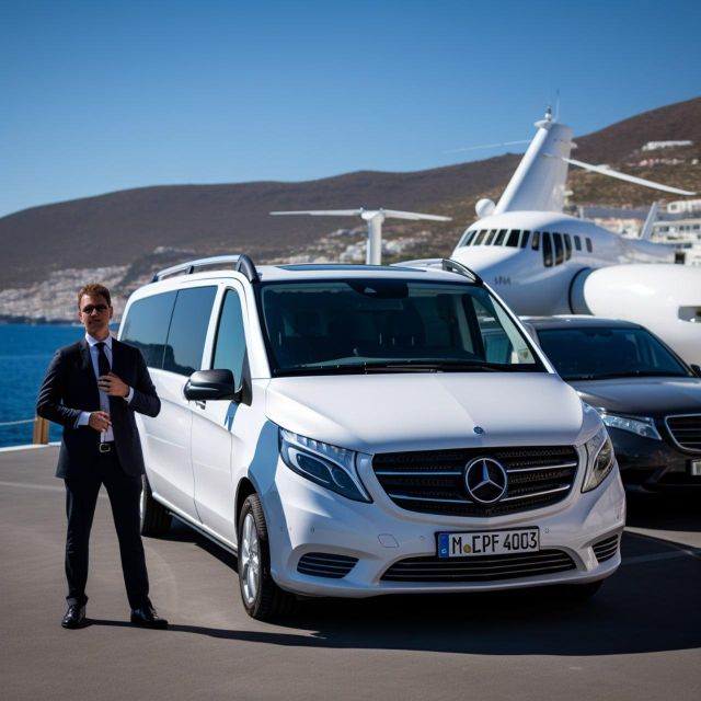 Santorini: Departure Transfer From Hotels to Port or Airport