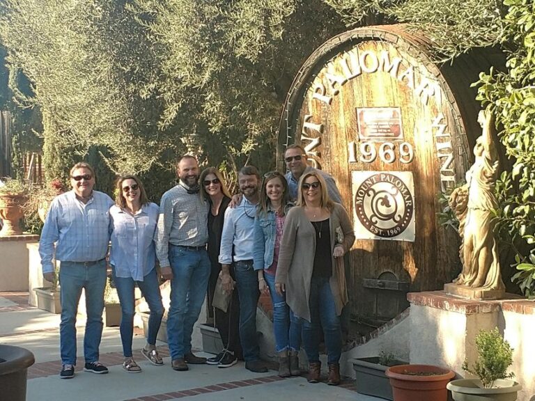 Temecula: Tour to 2-3 Temecula Wine Country Wineries