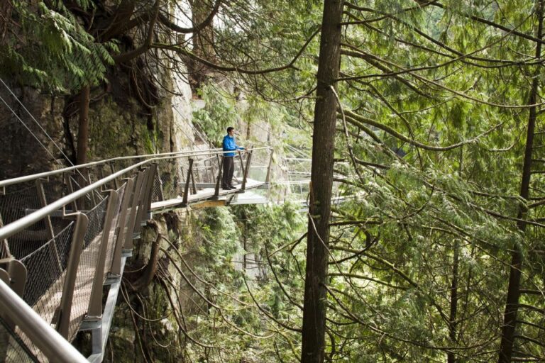 Vancouver: City Tour and Capilano Suspension Bridge Ticket