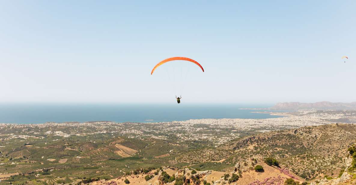 Chania: Paragliding Tandem Flight - Booking Details