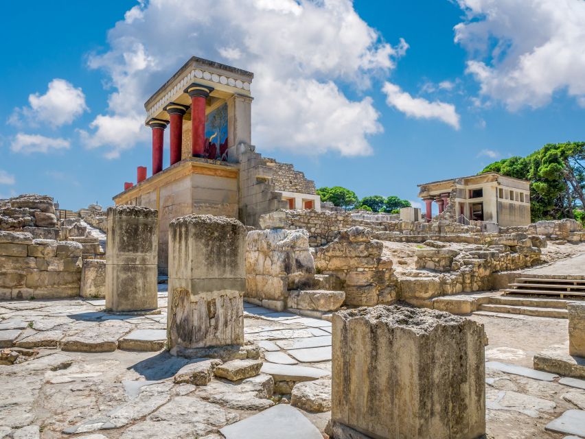 Crete: Knossos Palace and Museum E-Tickets With Audio Guides - Audio Guide and App Features