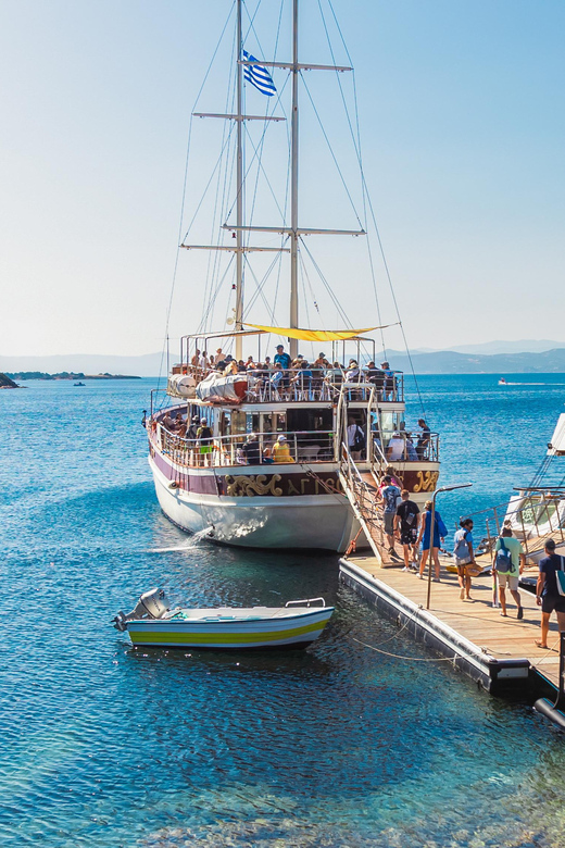 From Thessaloniki: Blue Lagoon Cruise in Halkidiki - Itinerary Highlights