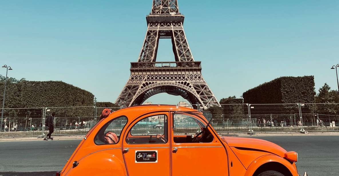 Guided Tour of Paris in Citroën 2CV - Experience Inclusions