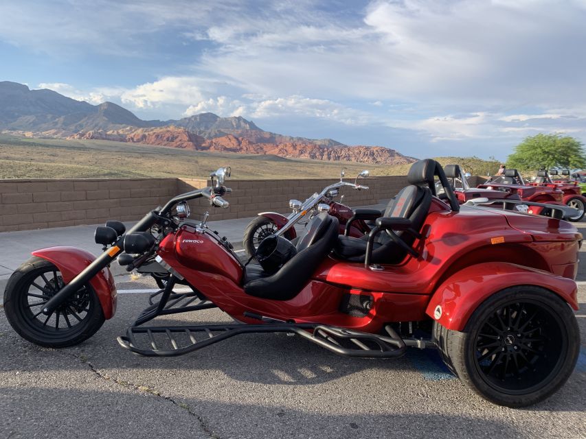 Las Vegas: Red Rock Canyon and Las Vegas Strip Trike Tour - Experience Highlights