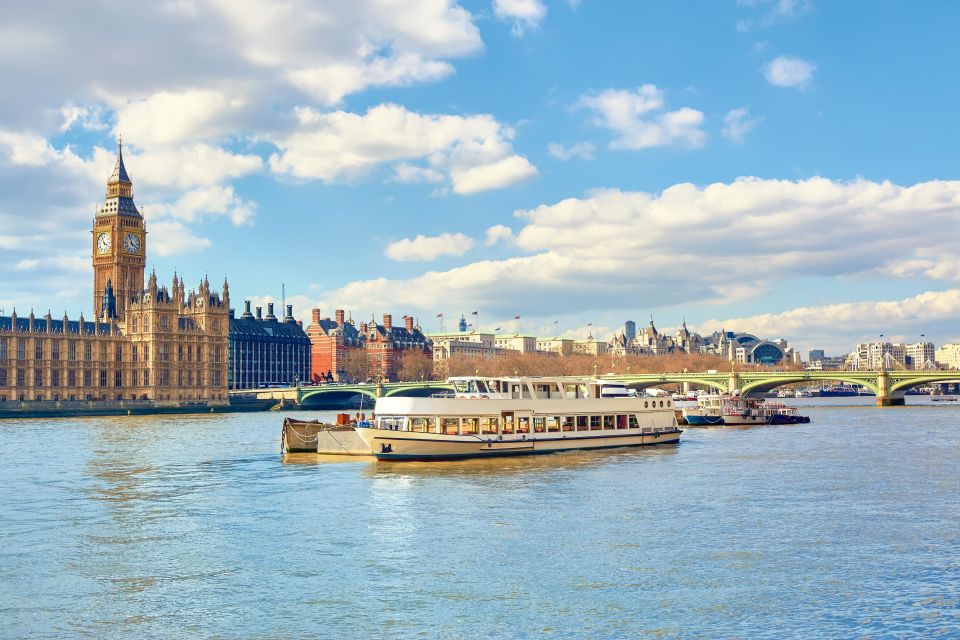 London: Full-Day Sightseeing Bus Tour With River Cruise - Tour Highlights