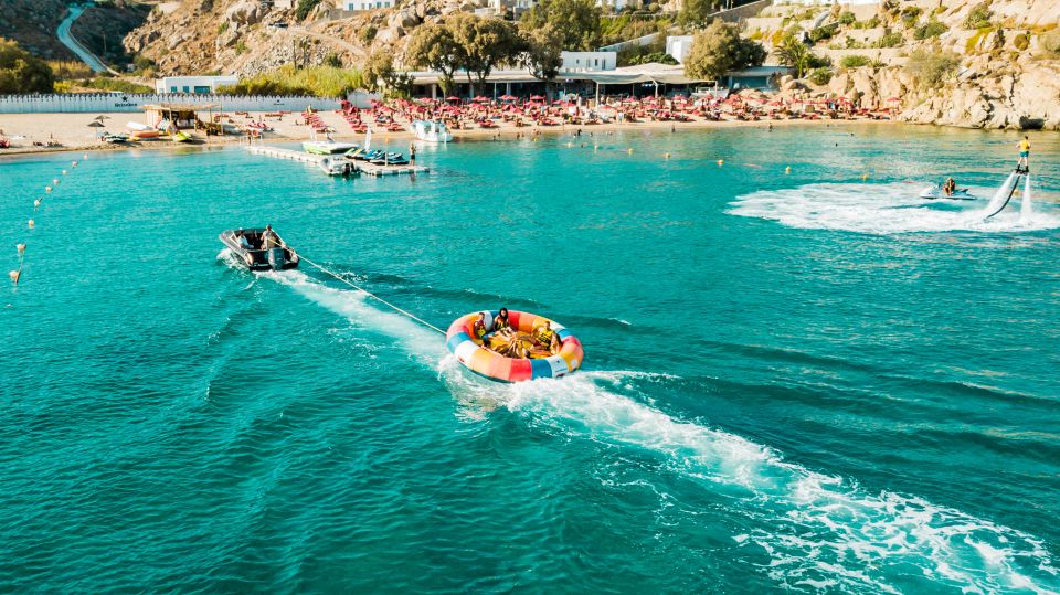 Mykonos: Super Paradise Beach Watersport Activities - Location and Pricing Details