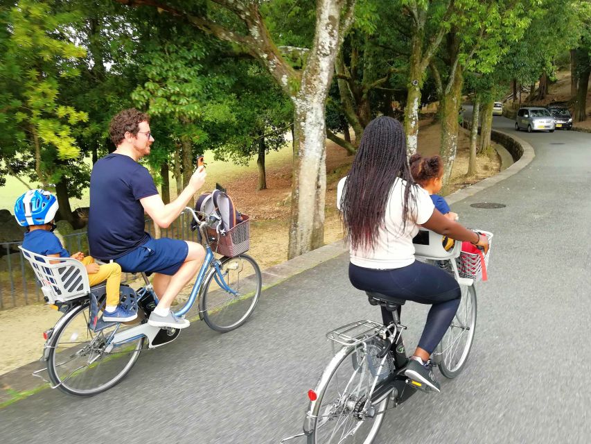 Nara: Nara Park Private Family Bike Tour With Lunch - Booking Details