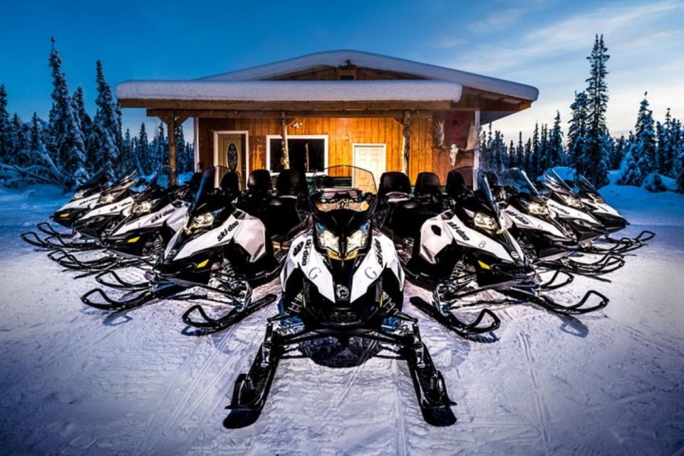 North Pole Alaska: Guided Fairbanks Snowmobile Tour - Experience Details