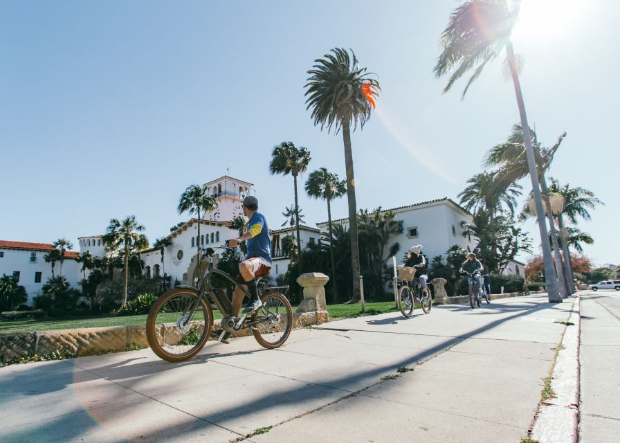 Santa Barbara: Electric Bike City Tour - Inclusions in the Tour Package