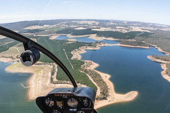 Southern Barossa & Reservoirs: 15 Minute Scenic Flight - Flight Route Highlights