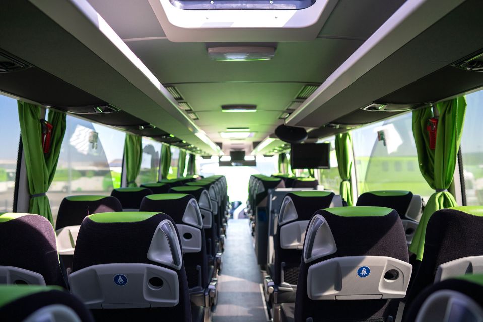 Brussels: Airport Transfer To/From Lille City Center - Onboard Bus Amenities