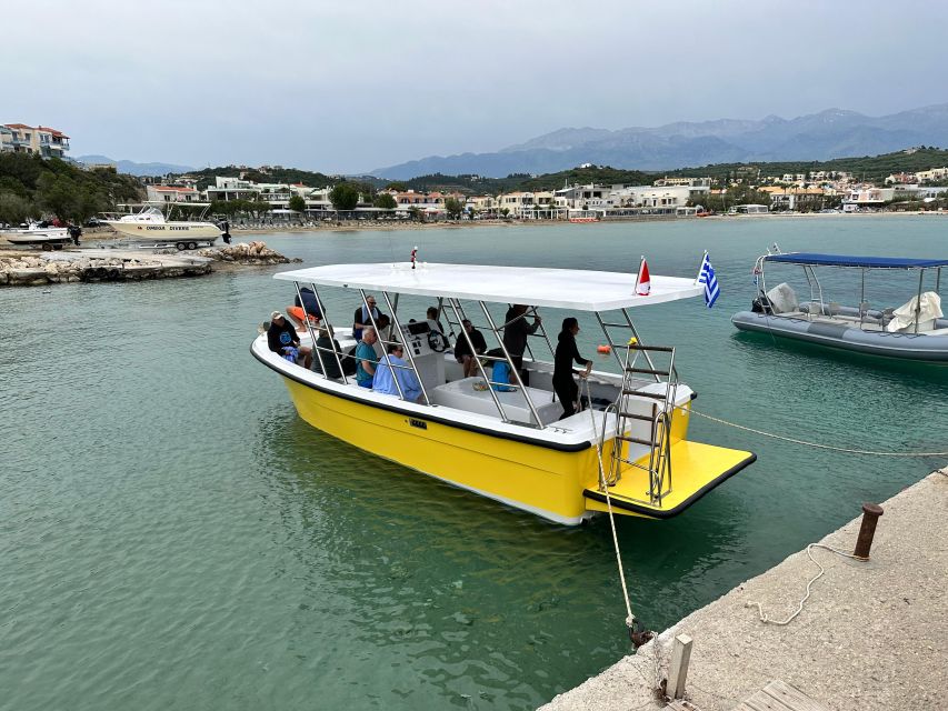 Chania: Boat Trip With Guided Snorkeling & Stand-Up Paddling - Reservation Information