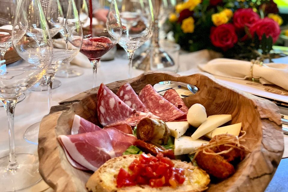 Florence: Tuscan Dinner, Wine Tasting With Private Transfer - Description