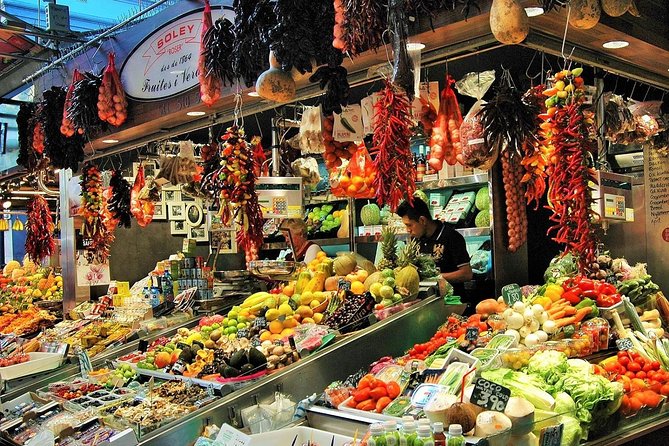 La Boqueria Market and Paella Cooking Class in Barcelona - Wine Pairings and Menu