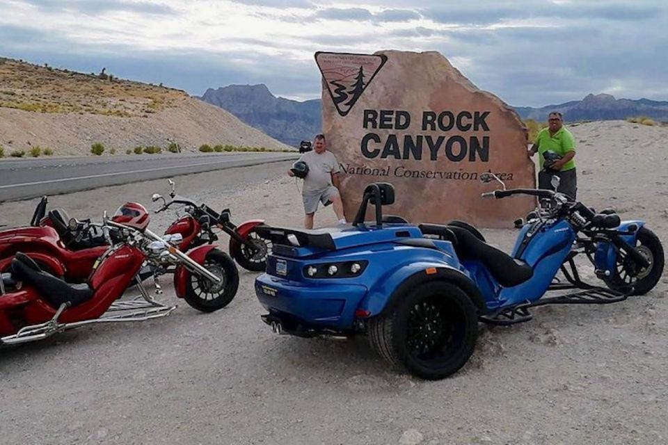 Las Vegas: Red Rock Canyon and Las Vegas Strip Trike Tour - Tour Description