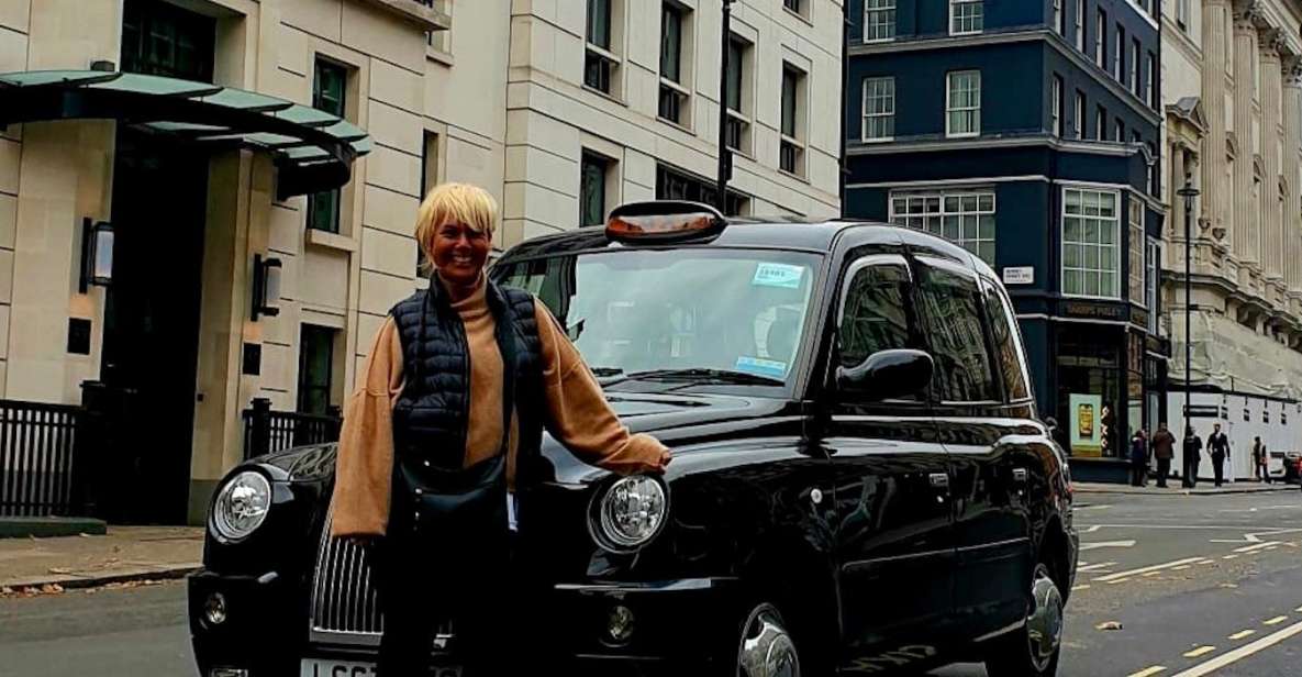 London: Monuments & Back Streets Guided Tour in Black Taxi - Inclusions and Highlights