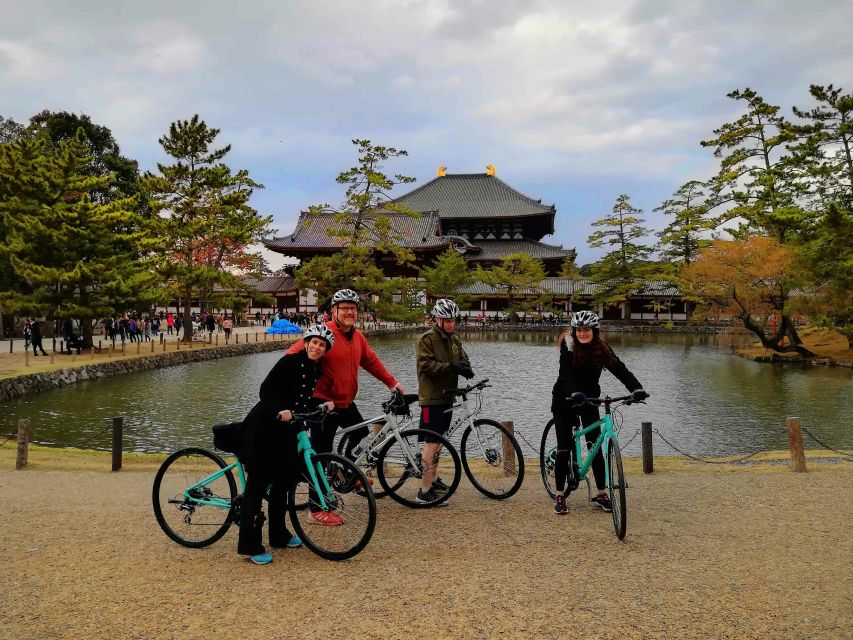 Nara: Nara Park Private Family Bike Tour With Lunch - Tour Highlights