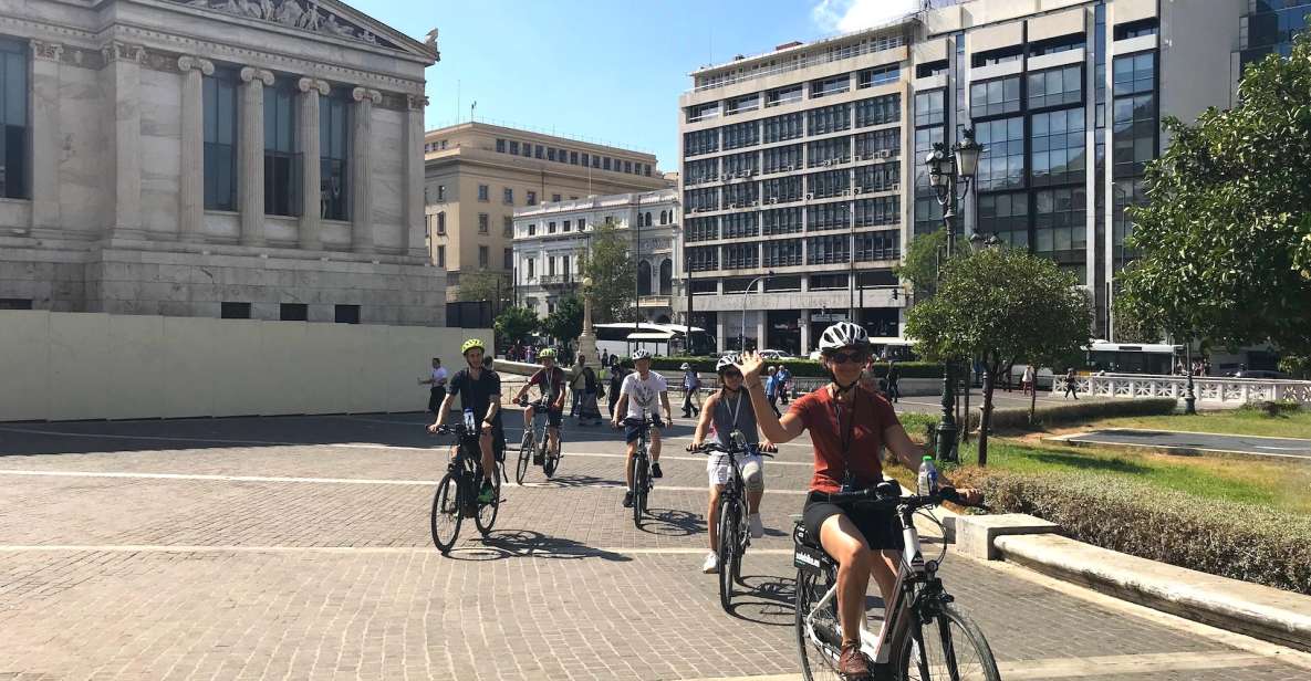 Old and New Athens With Street Food by E-Bike - Itinerary