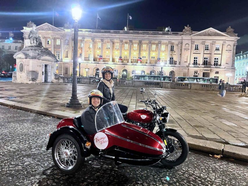 Paris by Night Sidecar Tour - Booking Details