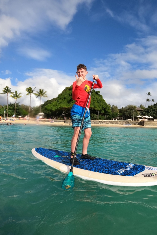 SUP Lesson in Waikiki, 3 or More Students, 13YO or Older - Activity Highlights