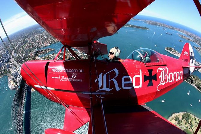 Sydney Harbour Joy Flight in the Pitts Special - Safety and Health Requirements