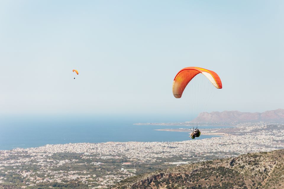 Chania: Paragliding Tandem Flight - Inclusions and Exclusions