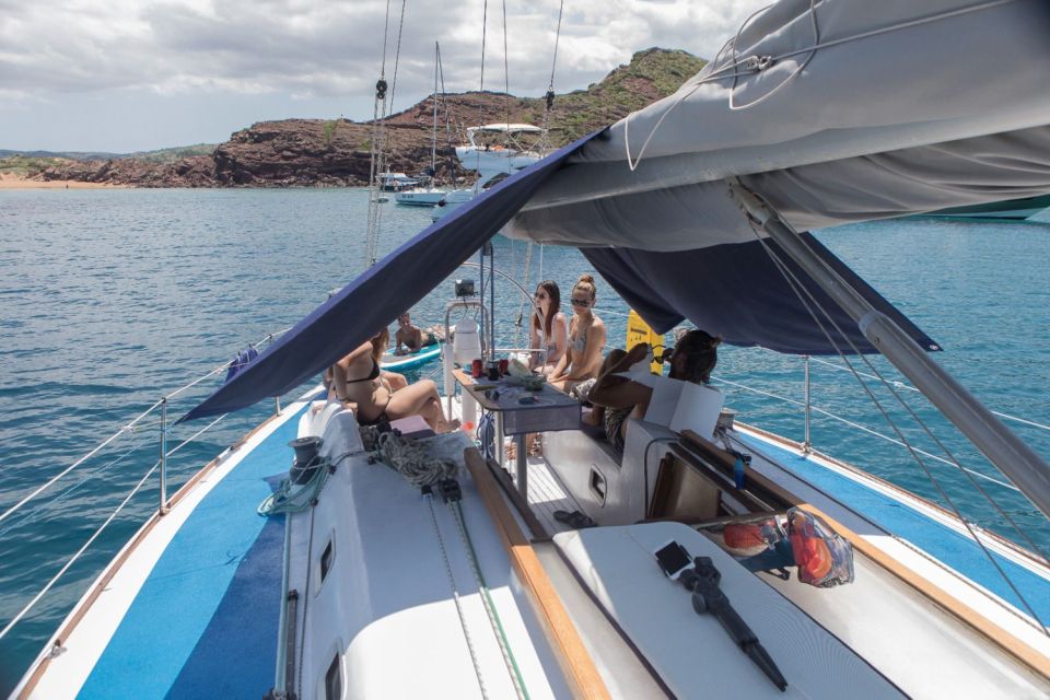 Fornells Bay: Menorca North Coast Sailing Tour - Inclusions