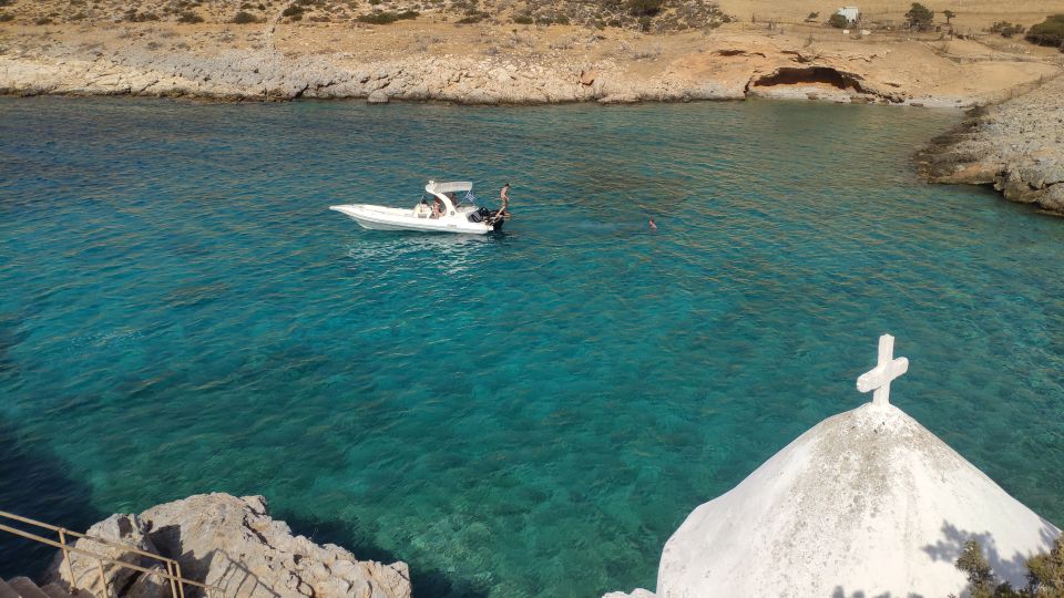 Naxos: Private Motorboat Cruise to Small Cyclades Islands - Inclusions