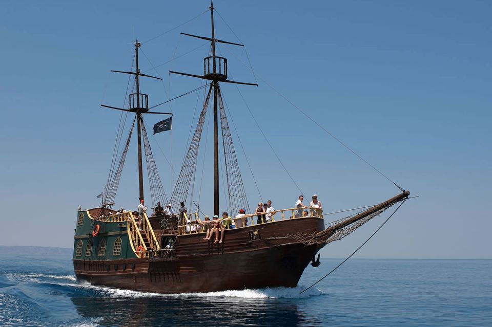 Rethymno: Pirate Boat Cruise With Swimming Stops - Important Reminders