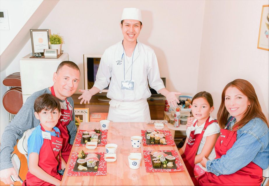 Sushi Making Class in English With Friendly Chef in Tokyo - Full Description