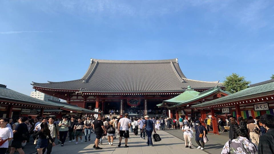 Tokyo: Asakusa & Senso-Ji Walking Tour - Inclusions