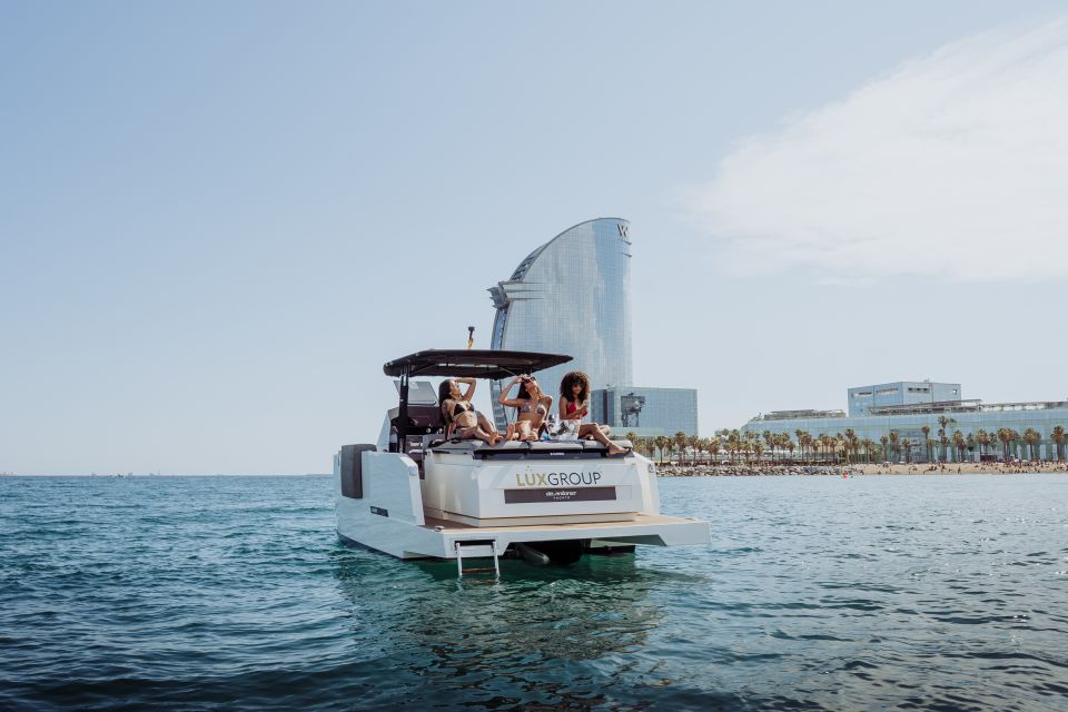 Barcelona: Private Motor Yacht Tour With Drinks and Snacks - Inclusions and Amenities Provided