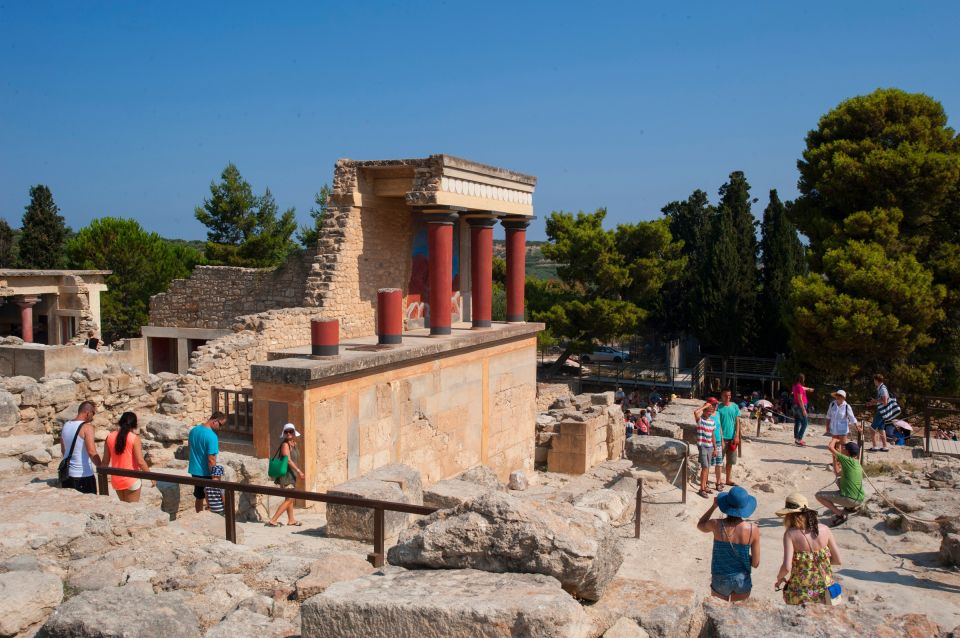 Crete: Knossos Palace, Heraklion City, Market Guided Tour - Tour Highlights