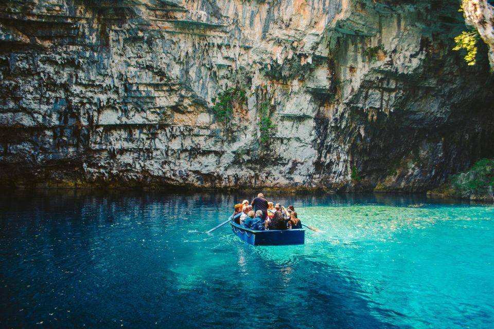 Kefalonia Highlights Robola Winery, Melissani & Fiscardo - Myrtos Beach Scenic View