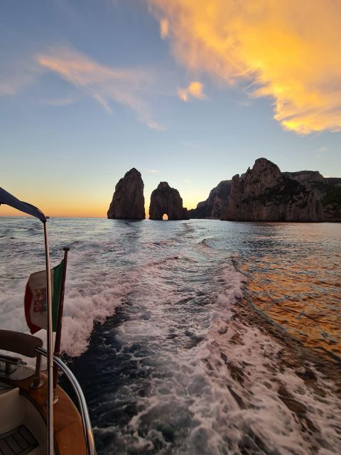 Private Capri Sunset Experience From Sorrento - Inclusions