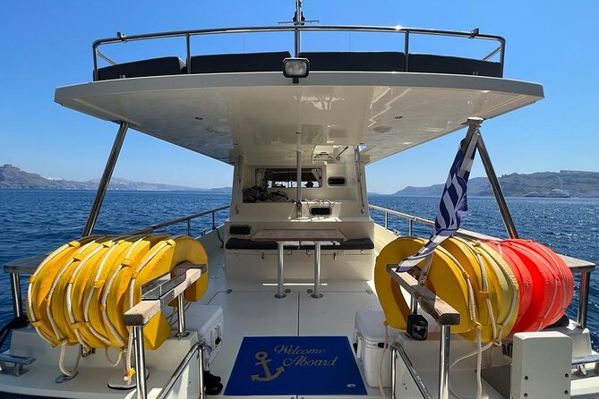 Roam the Caldera With a Private Motor Yacht - Additional Information