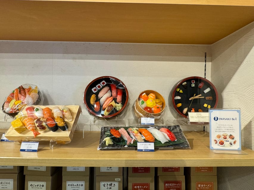 Tokyo : Asakusa Fake Japanese Food Making and Shopping - Recommendations and Additional Information