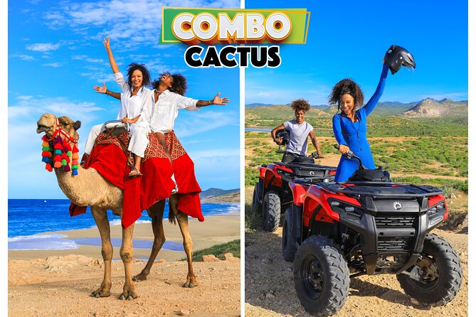 Beach ATV & Camel Ride COMBO in Cabo by Cactus Tours Park - Refreshments and Tequila Tasting Included