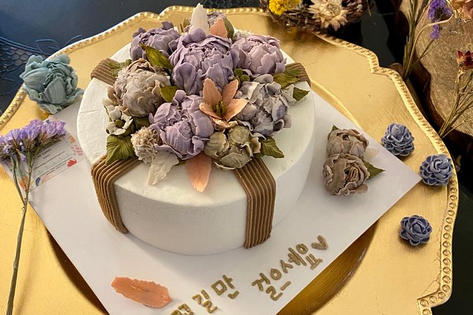 Korean Soy Cream Flower Cake ; One Day Class - Accessibility and Location Info