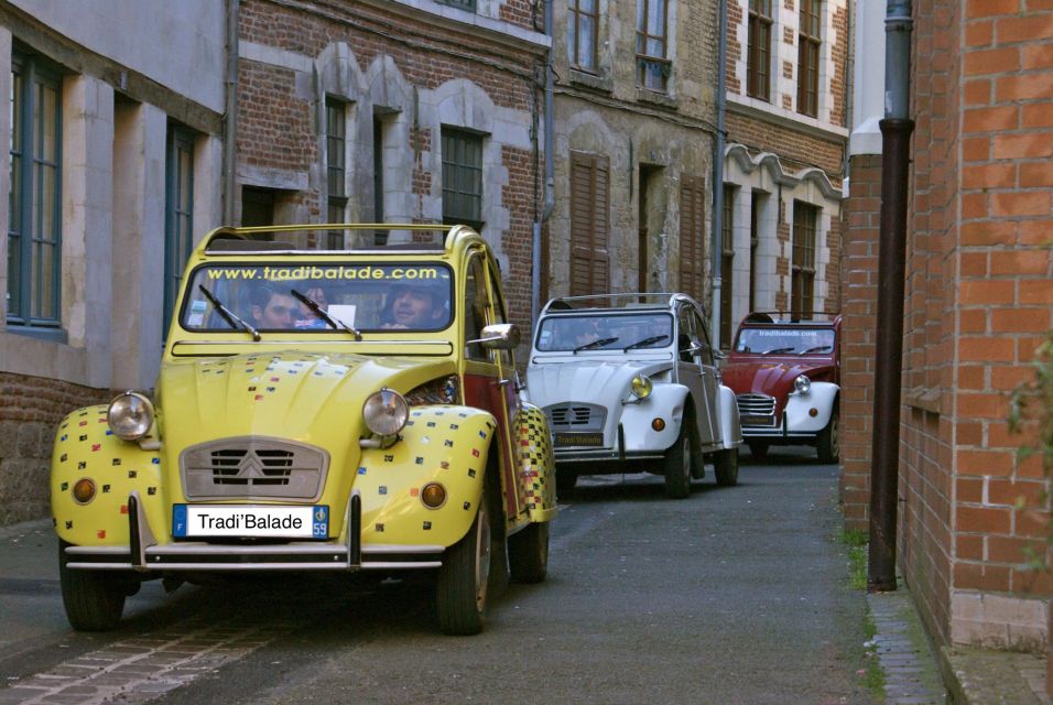 Lille Driving Tour by Convertible Citroen 2CV - Booking Details and Meeting Point