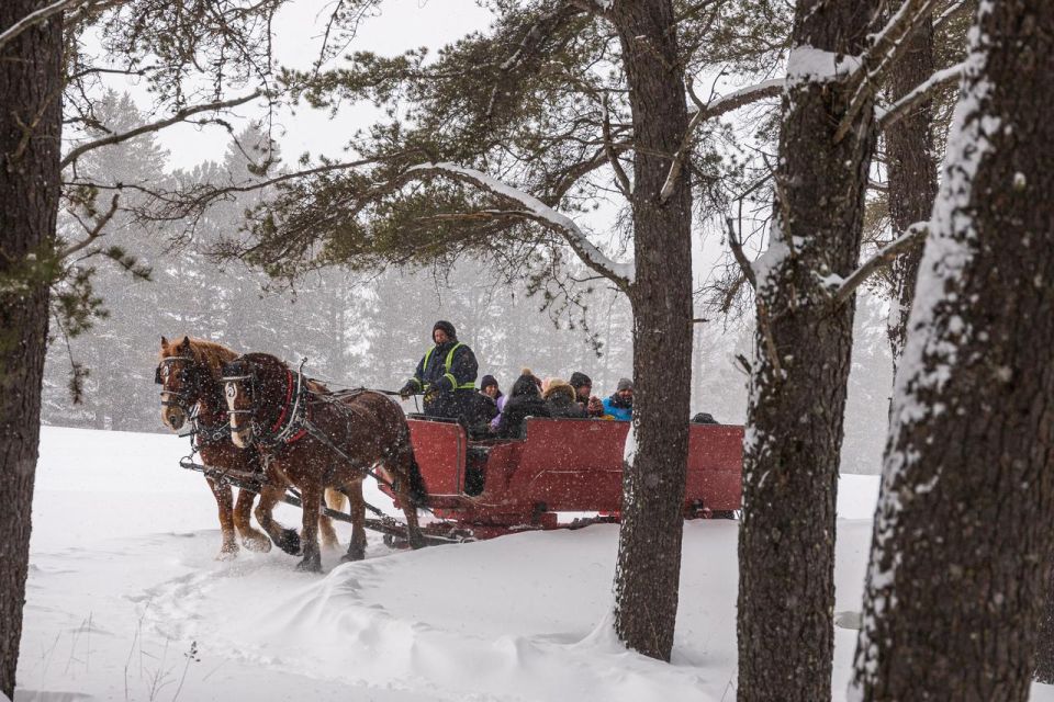 Mont-Tremblant: Sleigh Ride W/ Storytelling & Hot Chocolate - Directions