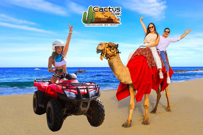 Beach ATV & Camel Ride COMBO in Cabo by Cactus Tours Park - Flexible Cancellation Policy Details