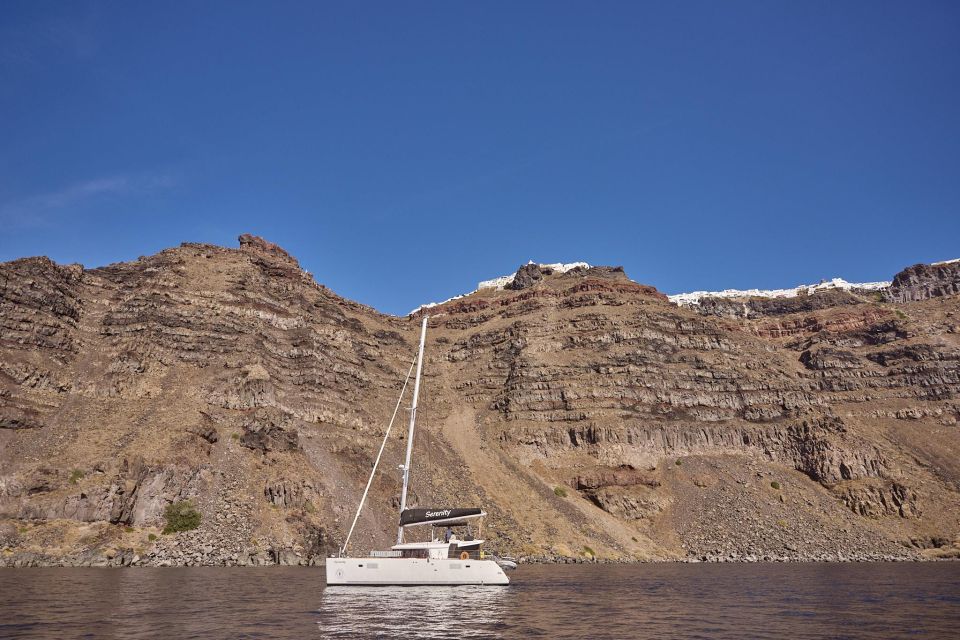 Santorini: Caldera Classic All-Inclusive Catamaran Cruise - Main Sites