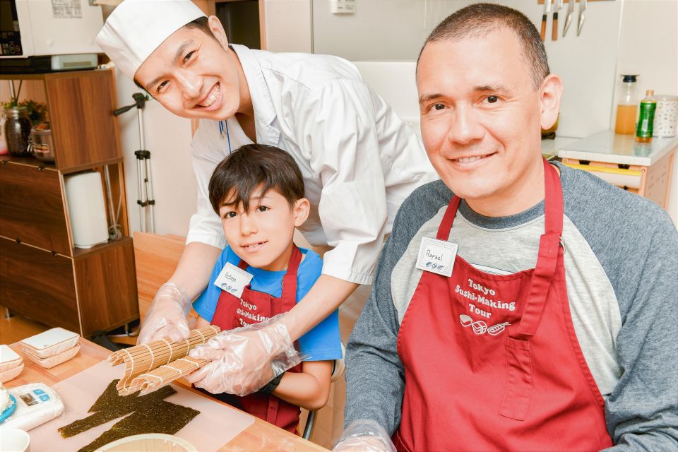 Sushi Making Class in English With Friendly Chef in Tokyo - Booking Process